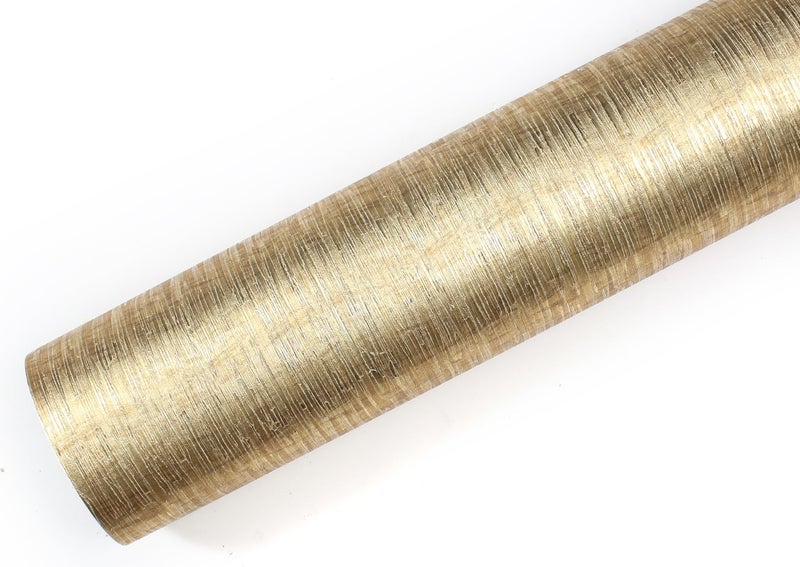 ROSEROSA Peel and Stick Faux Rust Metal Self-Adhesive Wallpaper Door Wrap Countertop Moulding Trim NI997 - Image 2